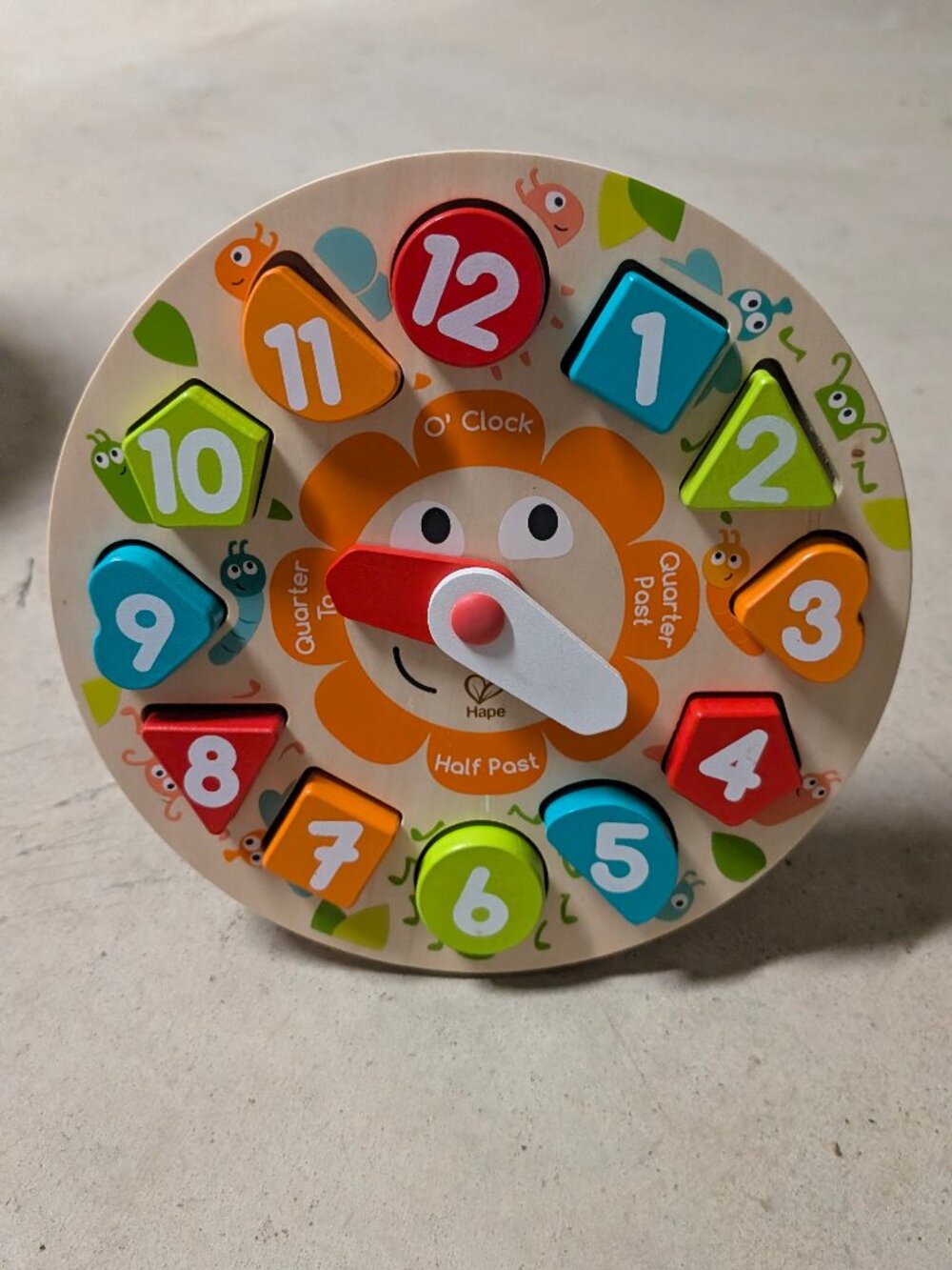 Hape Clock - Picture 7 of 9